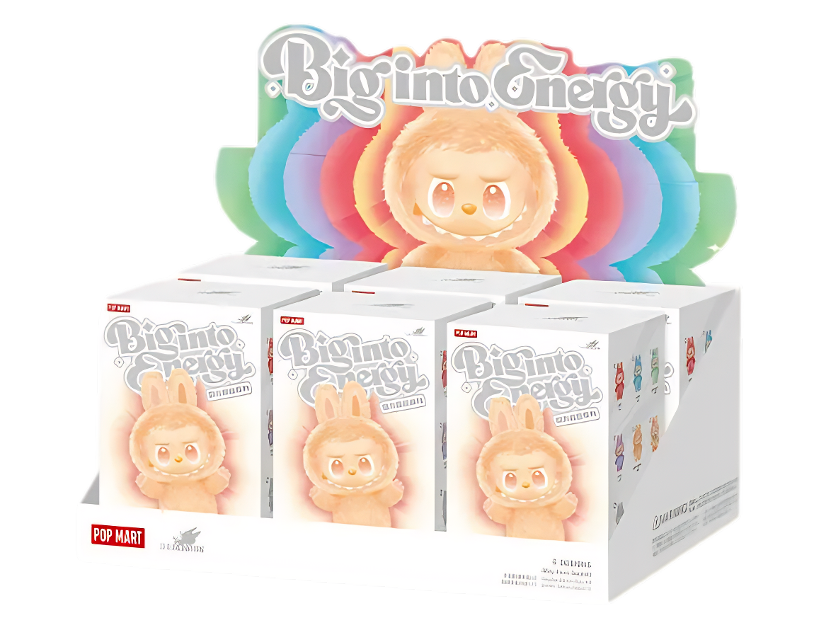 THE MONSTERs Big into Energy Series-VinylPlush Pendant Blind Box